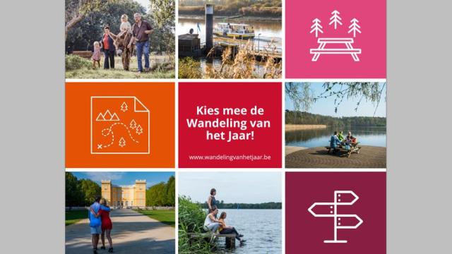 Kies mee de wandeling van het jaar