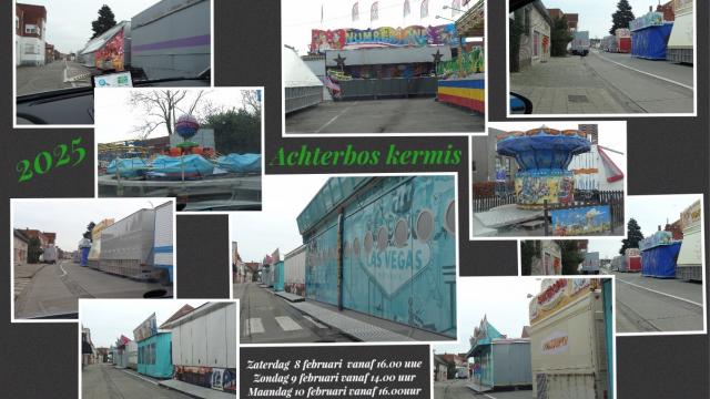 Achterbos eerste kermis in de regio